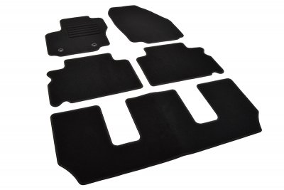 Car mats Ford Galaxy from 2010-2015 - 7-seater