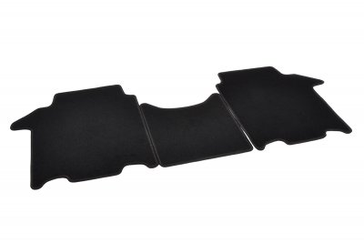 Car mats Volkswagen Multivan T7 | Second row seats (Covered rails)