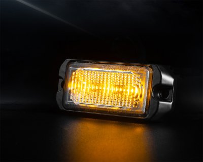 Flashing light LEDSON Astro3 - Orange