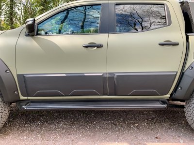 Body Cladding Mercedes X-Class from 2017-2020