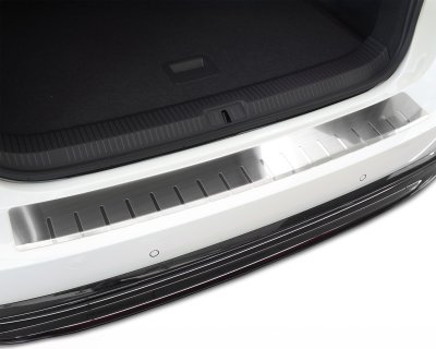 Rear guard Volkswagen ID.7 2024- | Brushed | With edge | Design