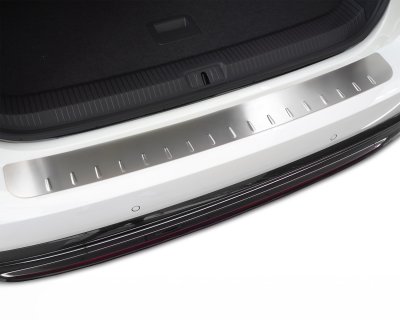 Rear bumper protection Volkswagen ID.7 2024- | Brushed | Plain