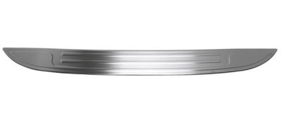 Rear guard, brushed stainless steel for Mazda CX-3 2015-
