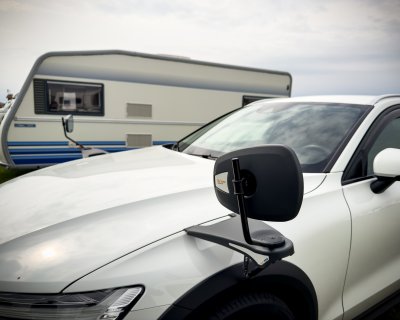 Caravan Mirrors for Polestar 2 from 2020-