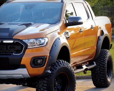 Fender flares Ford Ranger 2020-2022 | Rivets & cutouts