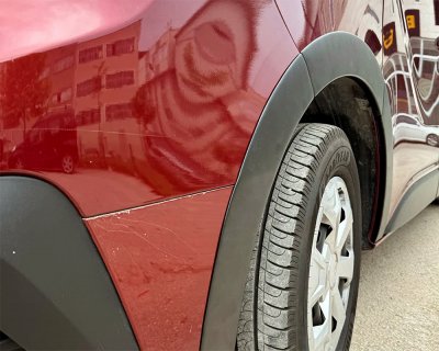 Wheel arch extensions Renault Trafic L2 2022-