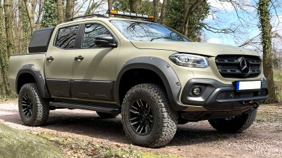Body Cladding Mercedes X-Class from 2017-2020
