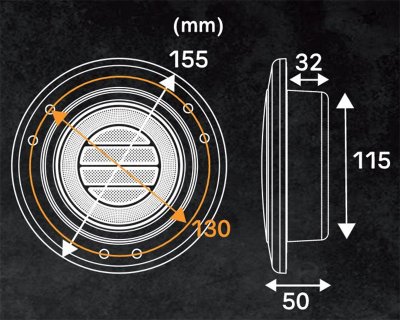 Breeze R1 Multifunction LED Rear Light 10-48V
