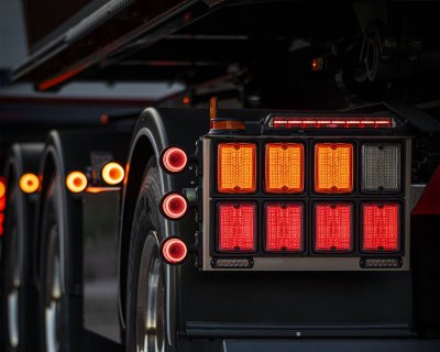 Breeze X2 Retro Multifunctional LED Rear Lamp 10-48V