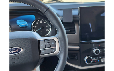 Mobile phone holder for Ford F-150 Lightning from 2021-
