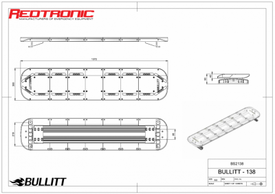Blue light ramp Mega-Flash Bullitt Basic