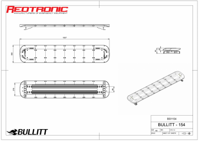 Mega-Flash Bullitt Basic - ECE R65 flashing beacon