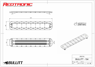 Mega-Flash Bullitt Plus - Fully equipped ECE R65 flashing beacon