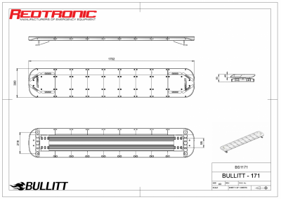 Mega-Flash Bullitt Basic - ECE R65 flashing beacon