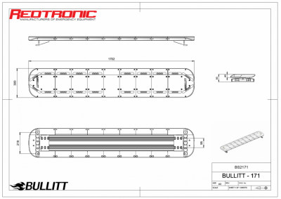 Blue light ramp Mega-Flash Bullitt Basic
