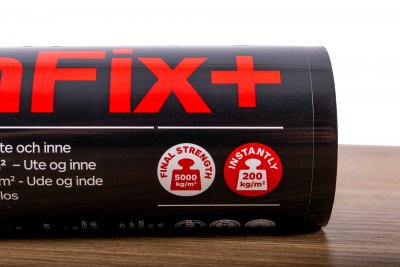 Casco XtremFix+ - an elastic and very strong adhesive for mounting roof spoilers / front spoilers.