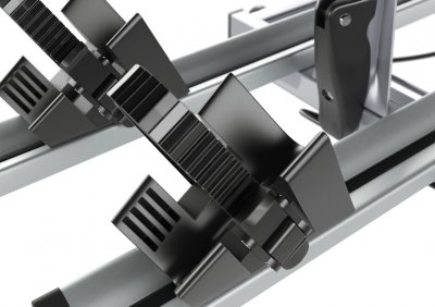 Bike carrier for tow bar - Folding (Basic) - For 4 bikes
