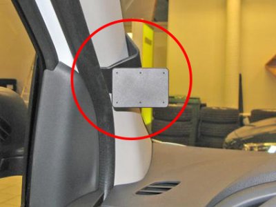 Mobile phone holder Dacia Dokker from 2012-