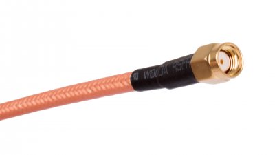 Digital antenna with extension cable for wireless rear view camera or monitor
