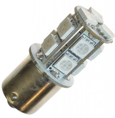 Diode lamp 12V 13xSMD Xenon white BA15s