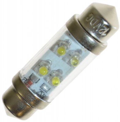 Diode lamp 12V 36mm coil lamp