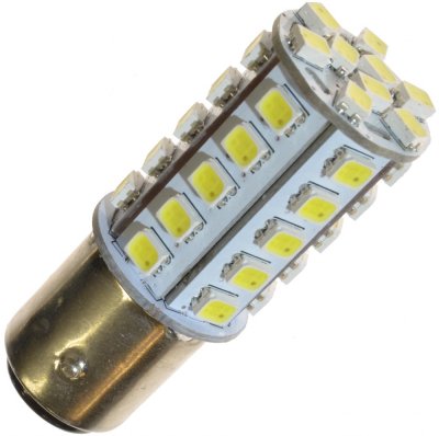 Diode lamp 12V 39xSMD white/yellow BAY15d