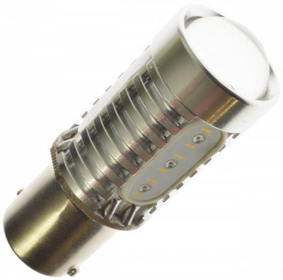 Diode lamp 12V 4xHigh Power Yellow/Orange BA15s