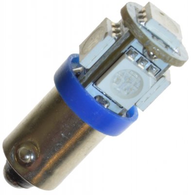 Diode lamp 12V 5xSMD BA9s