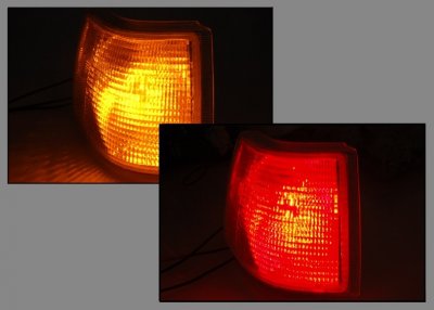 Diode lamp 12V 60xSMD Red/Yellow P27/7W