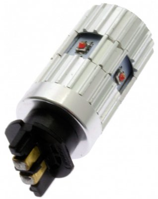 Diode lamp 12V 6xDiode Yellow/Orange PWY24W