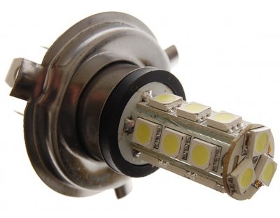 Diode lamp 24V 18xSMD Xenon white H4