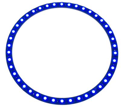 Diode ring 24 V 42xDiod Ø140mm Blue