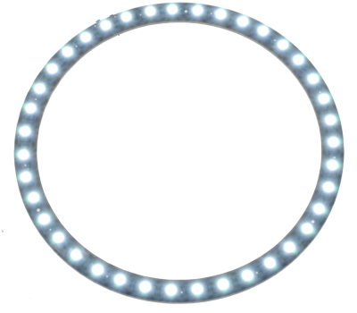 Diode ring 24 V 42xDiod Ø140mm Xenon white