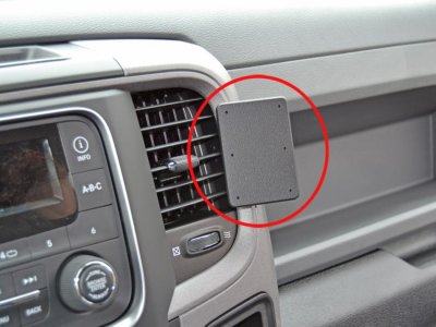 Mobile phone holder Dodge Ram 2013-2018