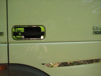 Stainless steel door handle for DAF XF 95/105