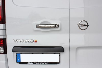 Stainless steel door handle for Opel Vivaro from 2015-2019