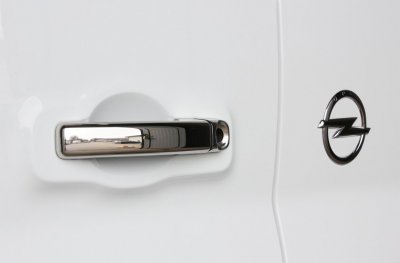 Stainless steel door handle for Opel Vivaro from 2015-2019