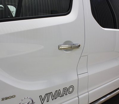Stainless steel door handle for Opel Vivaro from 2015-2019