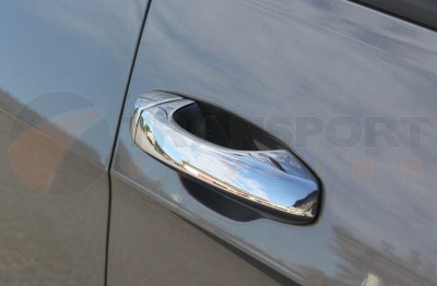 Stainless steel door handle for Seat Leon from 2012-