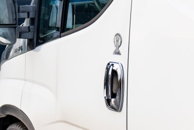 Door handle in Chromed ABS plastic for Peugeot Boxer 2007-/2014-