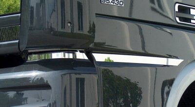 Stainless steel door fold for DAF XF 95/105