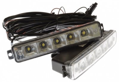DRL - Day Running Light 4xDiodx2 Xenon white