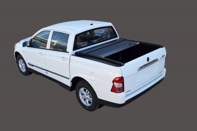 Tonneau cover rolltop for SsangYong Actyon Sports (Double cab) from 2015-
