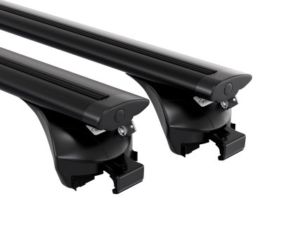 Roof rack Fiat 500X from 2015- | Black | For cars with roof rails