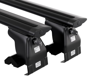 Roof Rack Jeep Renegade from 2014- | For cars without roof racks | Black colored