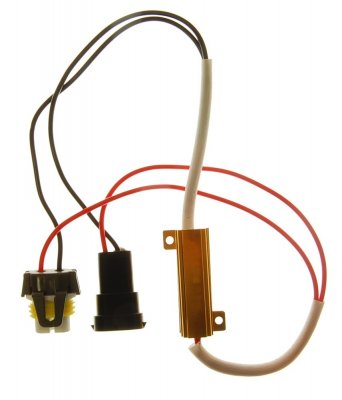 Power resistors 12V - HB3, HB4, H10, 9005, 9006