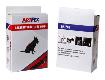 Artfex Dog Harness - Dog harness adapted for ISOFIX