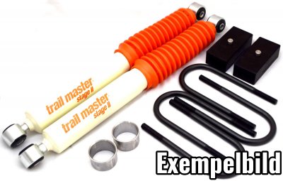 Suspension raiser 40 mm for Isuzu D-Max 2012-2016