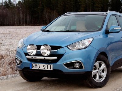 Aluminum extra light bracket for Hyundai iX35 2010-2015