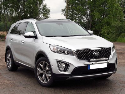 Aluminum extra light bracket for Kia Sorento 2015-